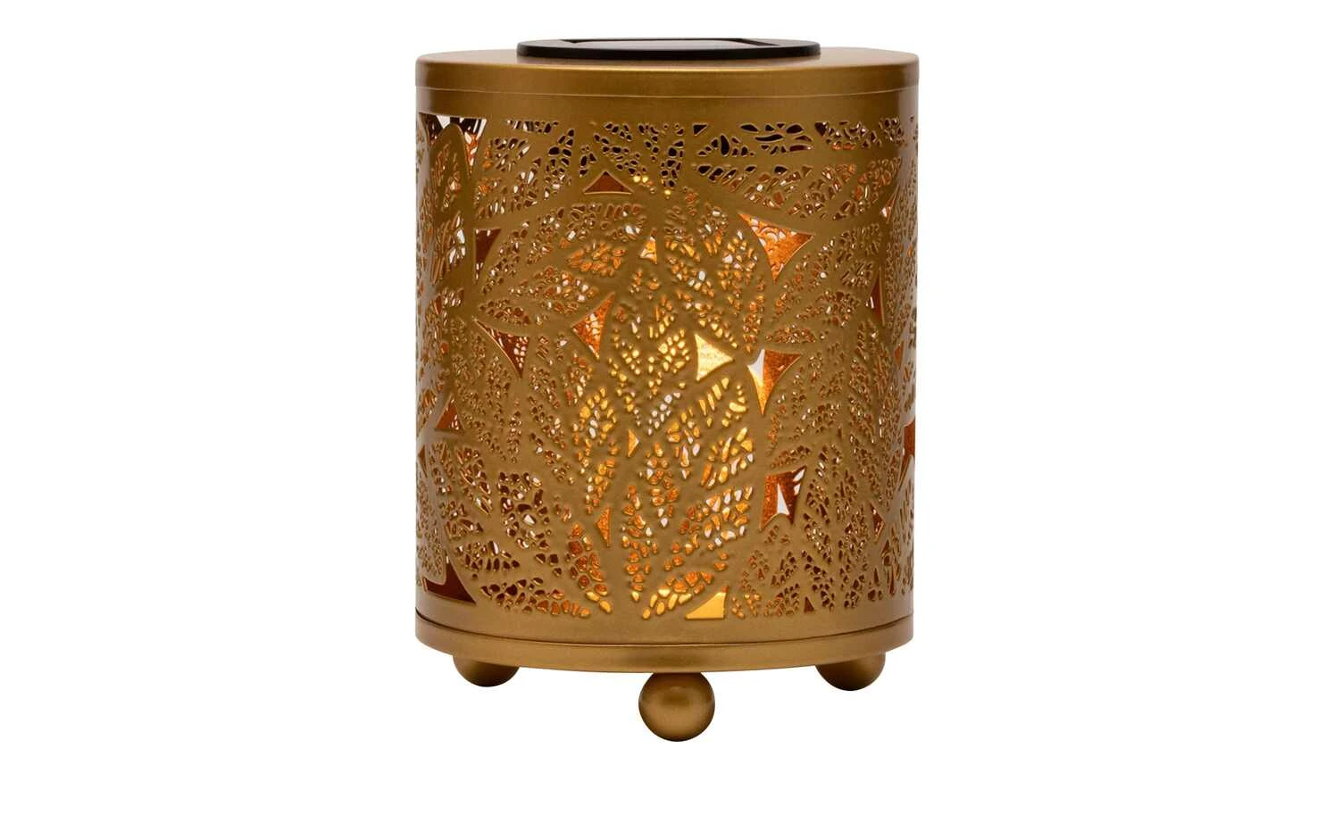 Solar-Tischleuchte, goldfarben 5 Solar-Tischleuchte, goldfarben – Bild 3