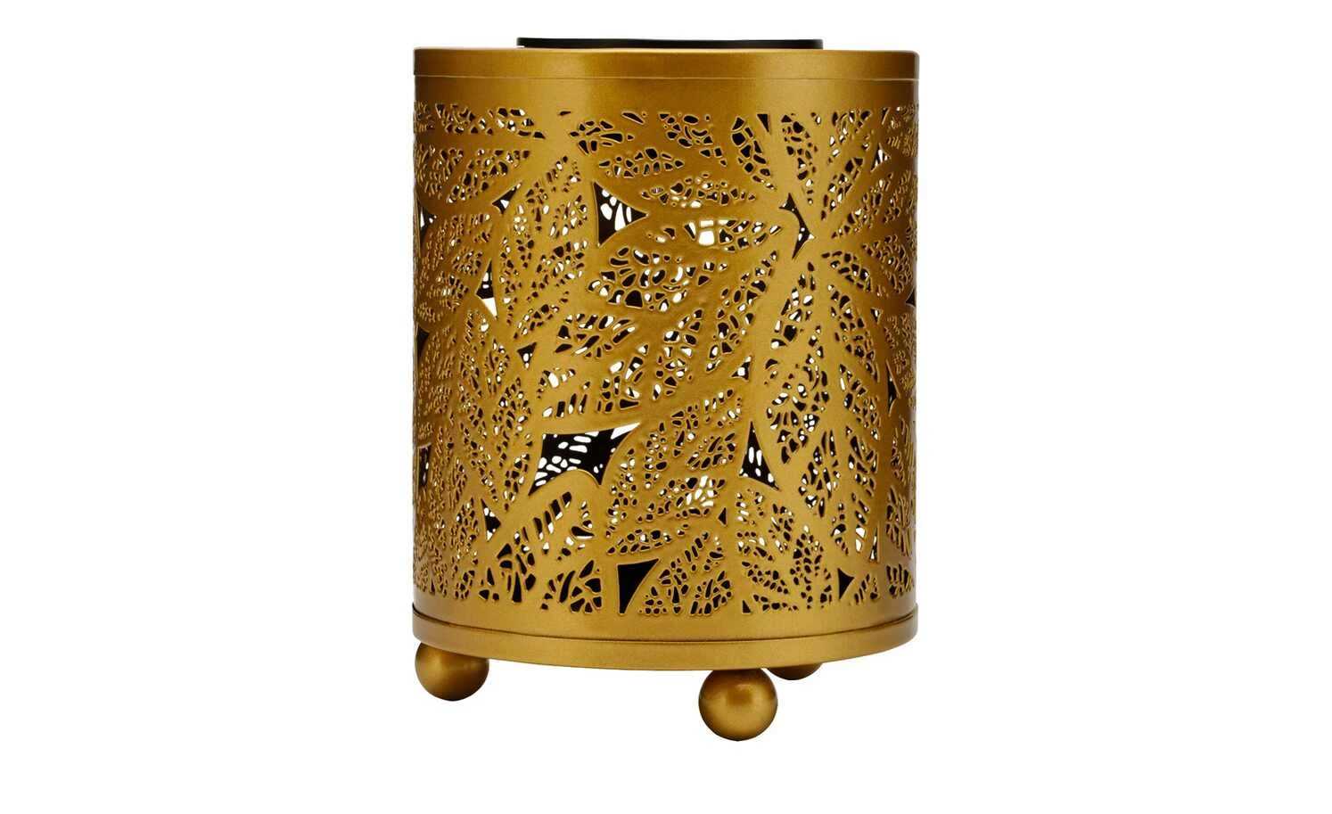 Solar-Tischleuchte, goldfarben 4 Solar-Tischleuchte, goldfarben – Bild 2