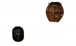 Solar-Tischleuchte, Laterne Rattan schwarz -Garten Verkäufe 2024 10686201 8 202201131238