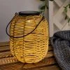 Solar-Tischleuchte, Laterne´ Rattan beige -Garten Verkäufe 2024 10686845 6 202201131238