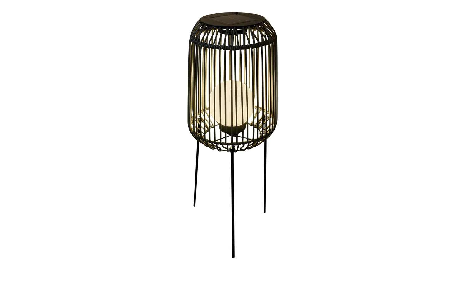 Solar-Stehleuchte, schwarz 7 Solar-Stehleuchte, schwarz – Bild 5