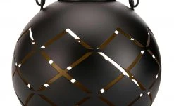 Solar-Tischleuchte, schwarz Metall -Garten Verkäufe 2024 10687884 5 202201131238