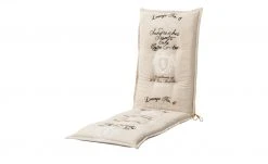 GO-DE Gartenmöbel-Auflage High Tea | Relaxsesselauflage Sand (Beige)