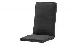 Zebra Sitz- und Rückenkissen Loomus | Anthrazit