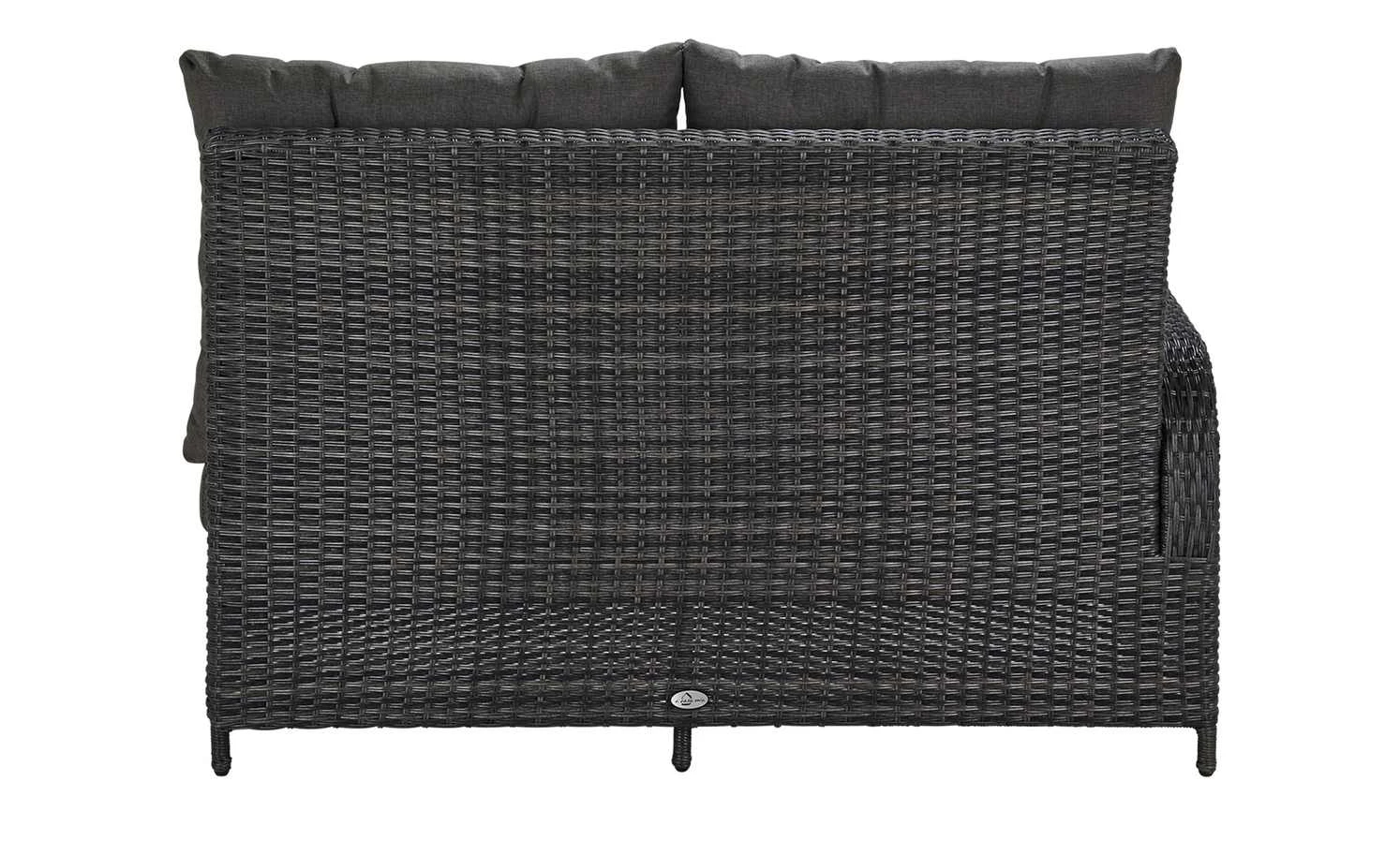 a casa mia Sofa, 2-Sitzer Padua Veneto dunkelgrau | Armlehne links 5 a casa mia Sofa, 2-Sitzer Padua Veneto dunkelgrau | Armlehne links – Bild 3