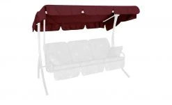 Angerer Dach für Hollywoodschaukel Ersatz | Bordeauxrot