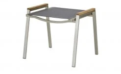 Zebra Hocker One | Dunkelgrau