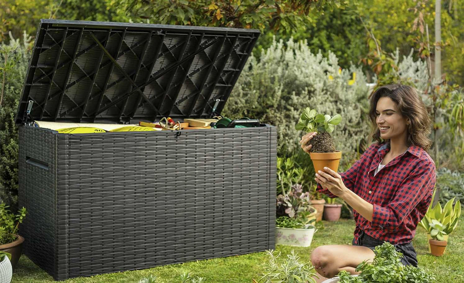 Auflagenbox Java | Graphitgrau 6 Auflagenbox Java | Graphitgrau – Bild 4