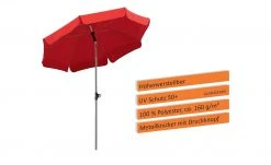 Schneider Schirme Sonnenschirm Locarno | Rot 150|cm -Garten Verkäufe 2024 10989735 16 202206012233