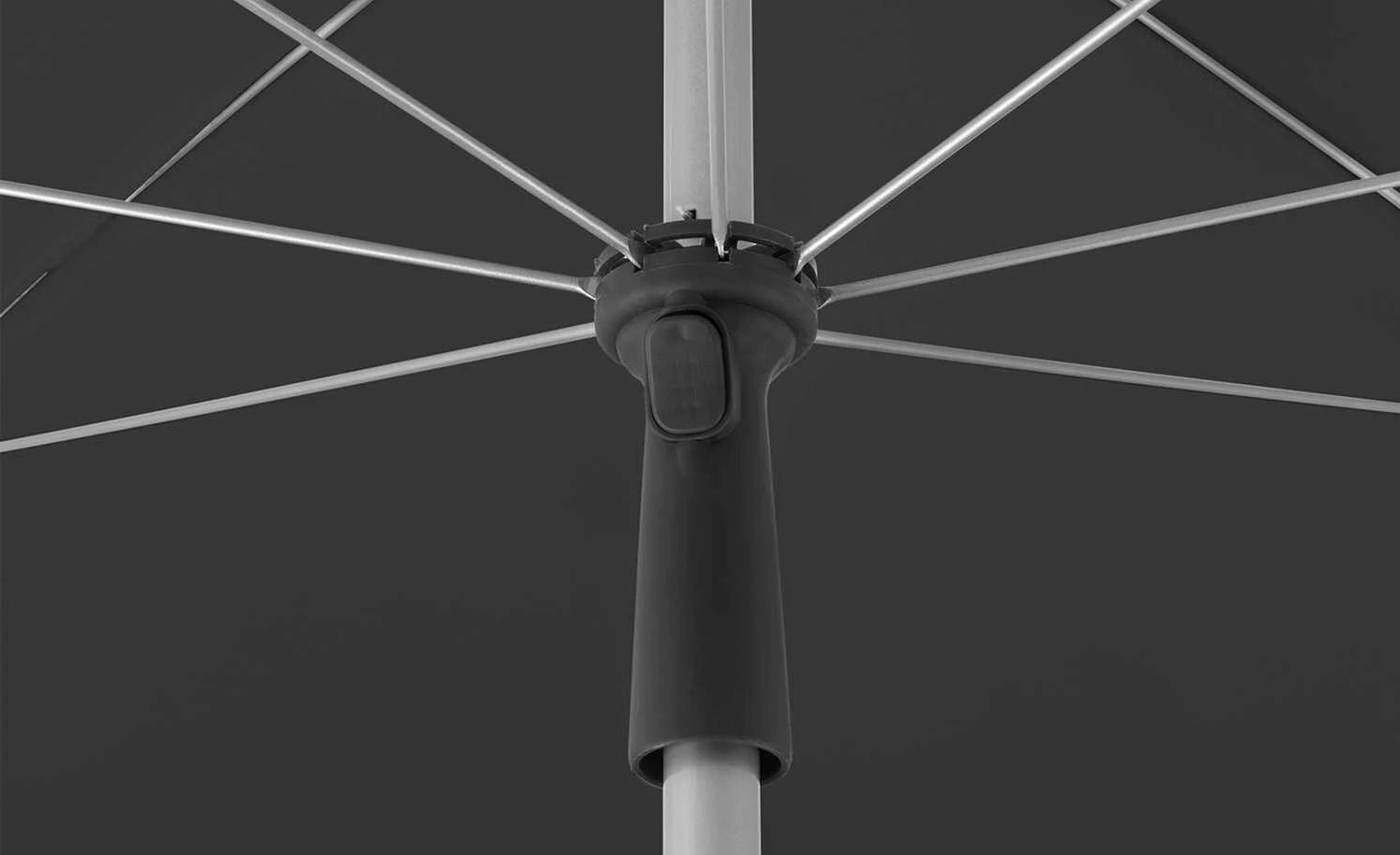 Schneider Schirme Sonnenschirm Locarno | Anthrazit 5 Schneider Schirme Sonnenschirm Locarno | Anthrazit – Bild 3