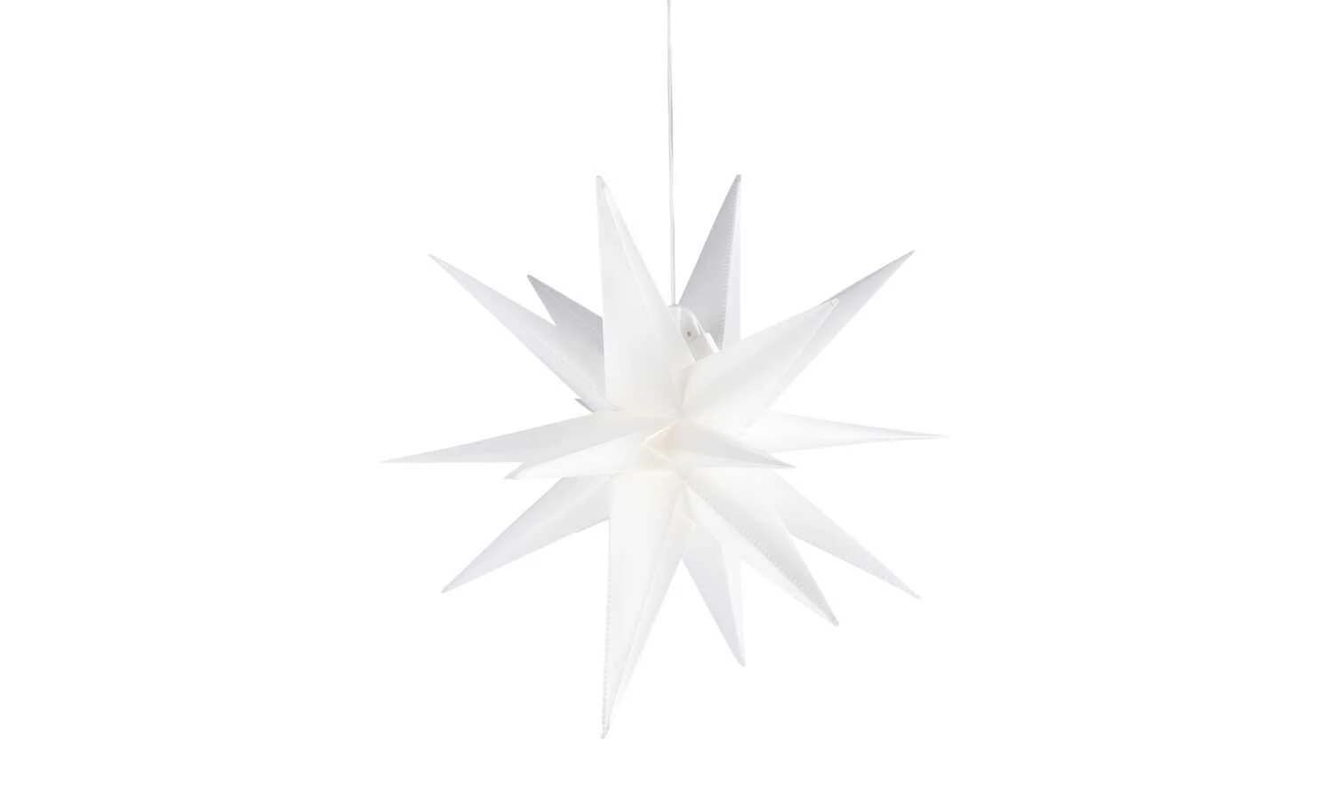 LED 3D-Stern | Weiß 5 LED 3D-Stern | Weiß – Bild 3