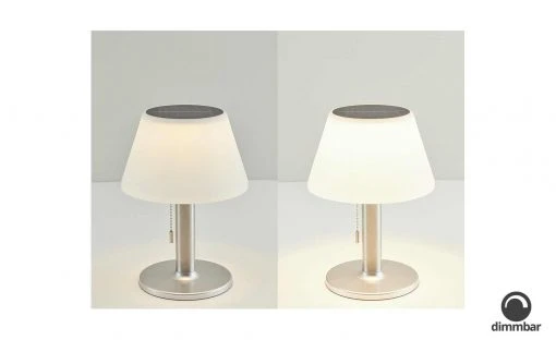 for friends Solar-Tischleuchte, silberfarben mit Schirm -Garten Verkäufe 2024 11686526 3 202104212234