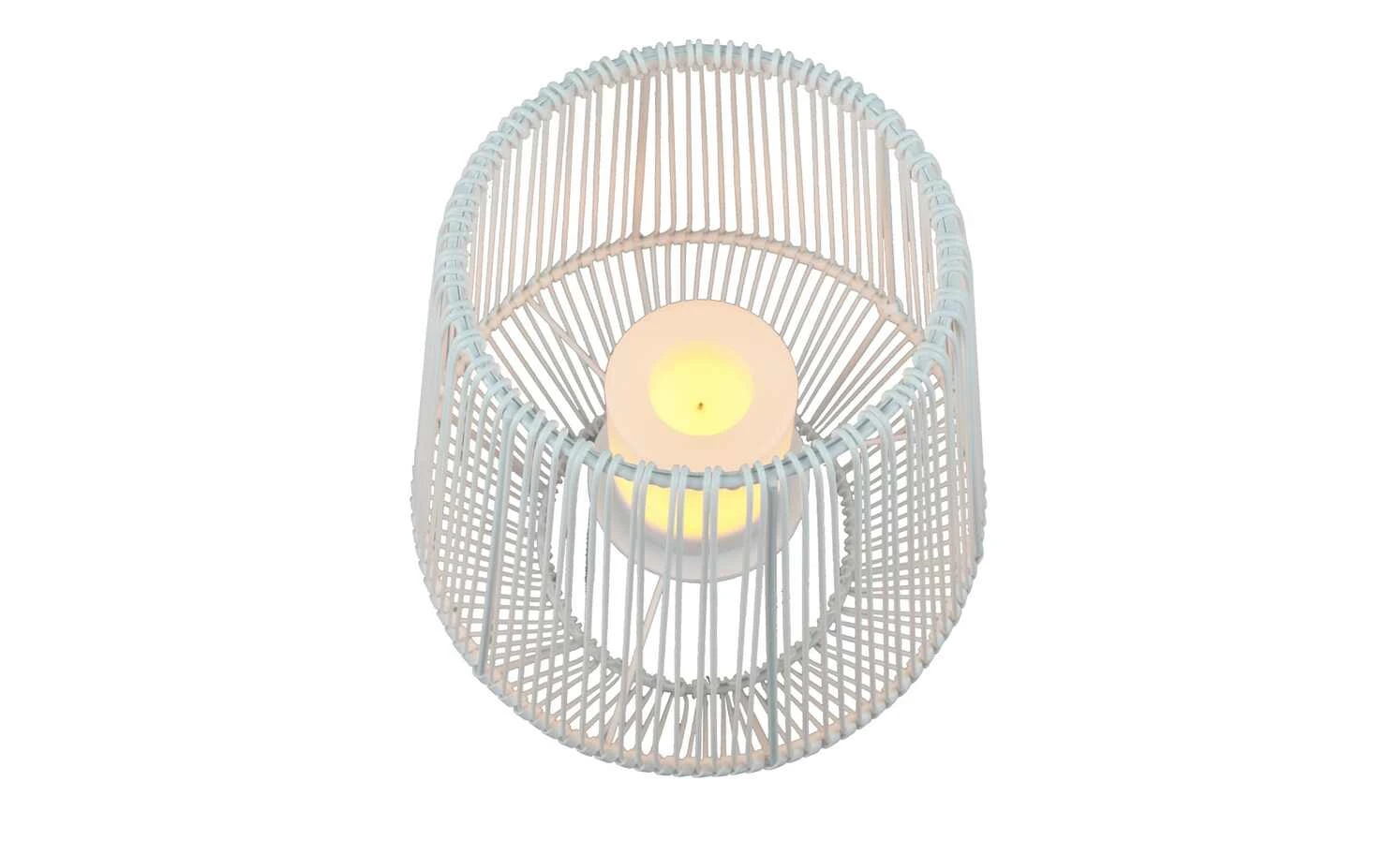 Trio Solar-Außen-Tischleuchte, weiß 5 Trio Solar-Außen-Tischleuchte, weiß – Bild 3