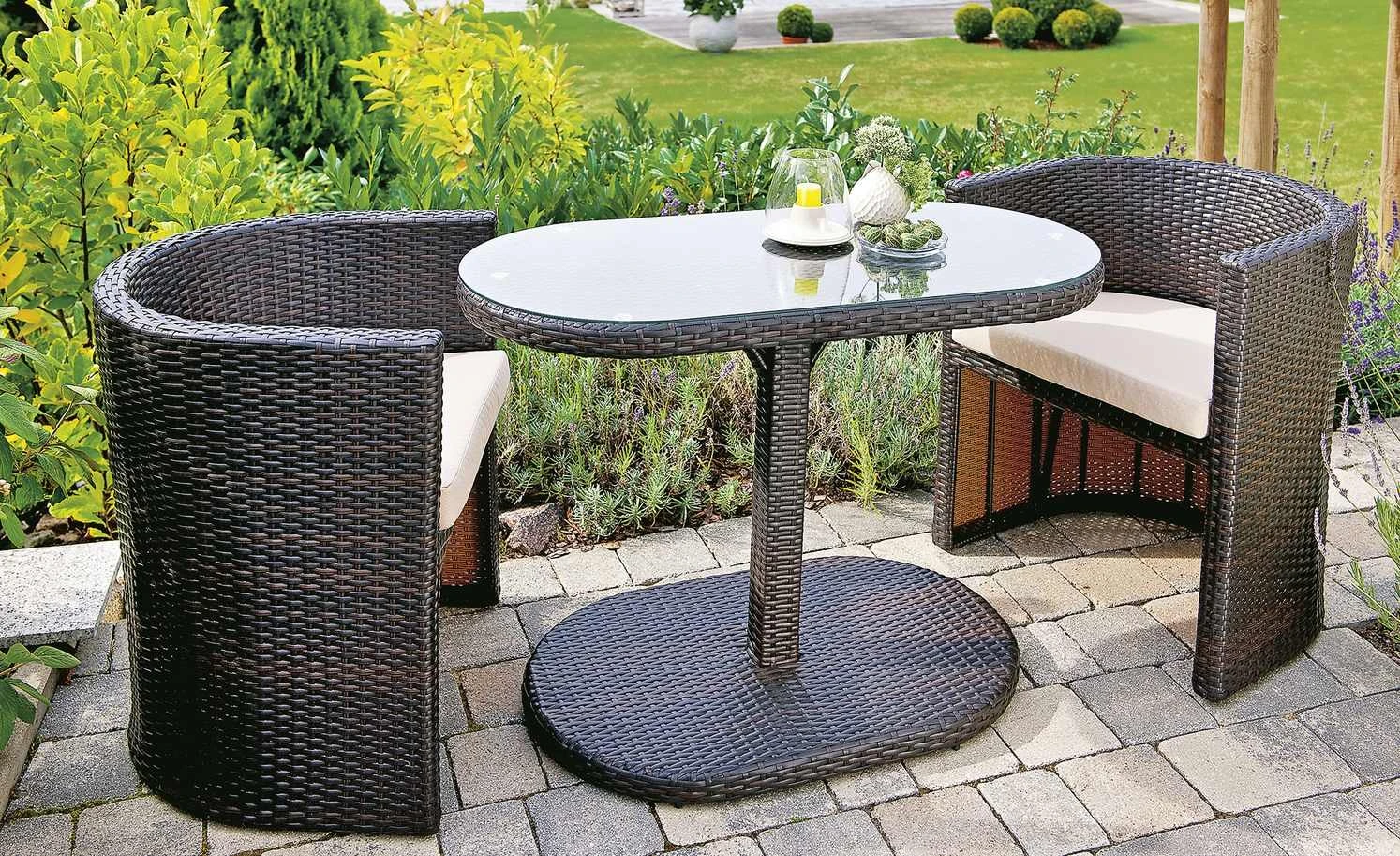 a casa mia Balkongruppe Madeira | Mocca (Braun) 3 a casa mia Balkongruppe Madeira | Mocca (Braun)