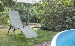 Siena Garden Relaxliege Bito | Hellgrau