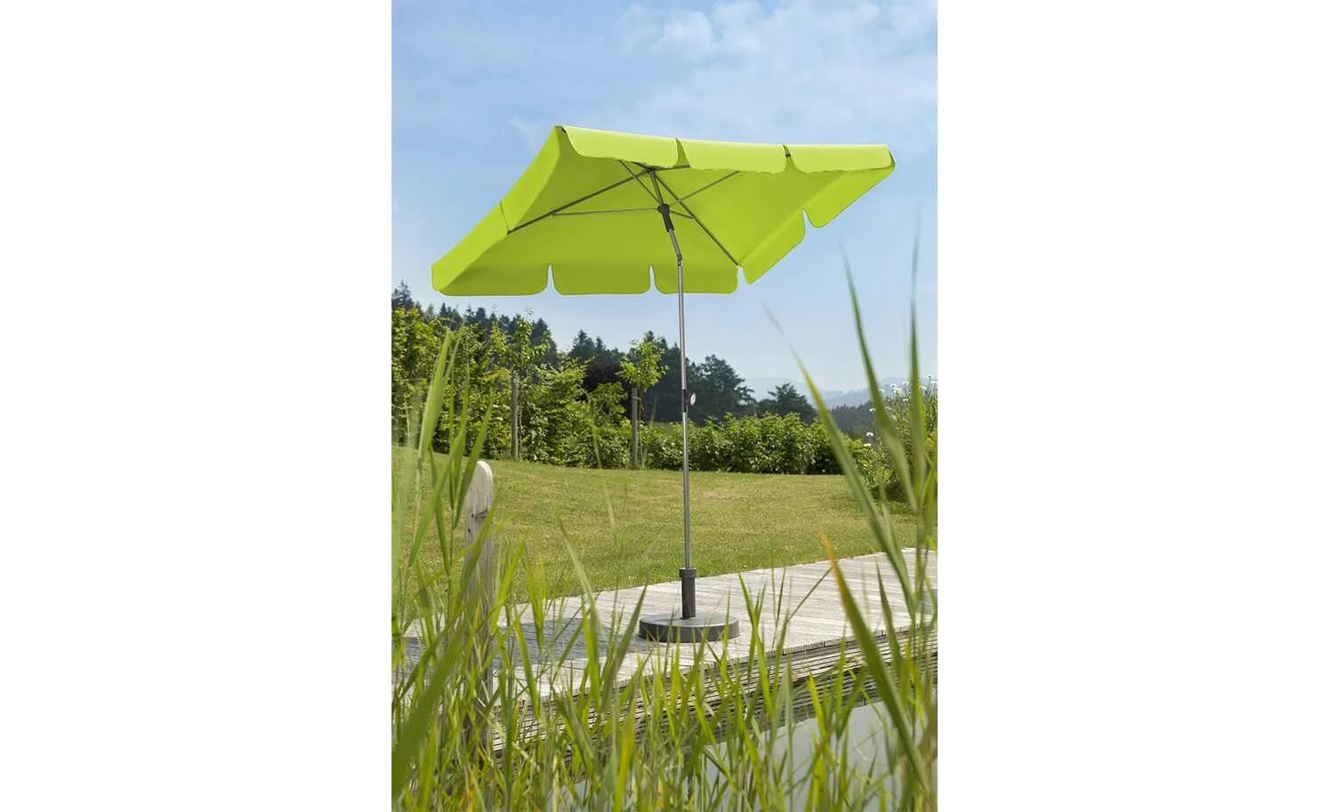 Schneider Schirme Sonnenschirm Locarno | Apfelgrün 3 Schneider Schirme Sonnenschirm Locarno | Apfelgrün
