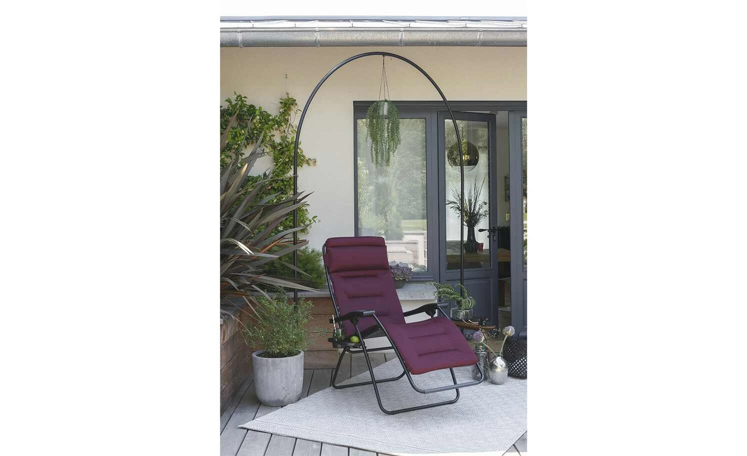 Lafuma Relaxsessel RSX Clip Air Comfort | Bordeaux 4 Lafuma Relaxsessel RSX Clip Air Comfort | Bordeaux – Bild 2