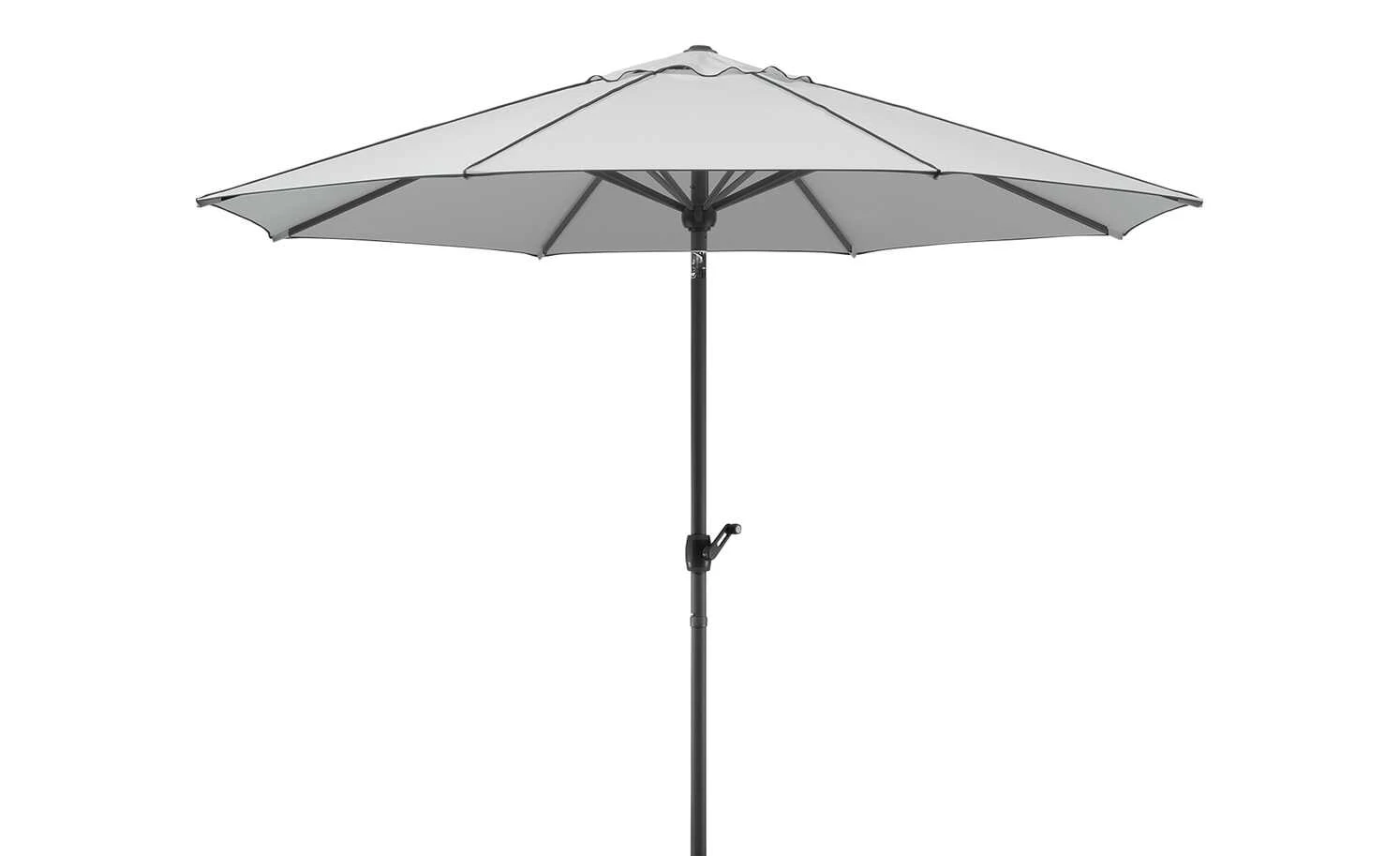 Schneider Schirme Marktschirm Adria | Silbergrau 4 Schneider Schirme Marktschirm Adria | Silbergrau – Bild 3