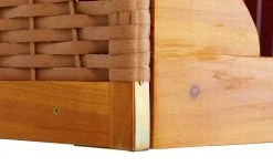 Hundestrandkorb Wuff | Beige / Rot / Weiß -Garten Verkäufe 2024 11982758 17 202205021317