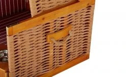 Hundestrandkorb Wuff | Beige / Rot / Weiß -Garten Verkäufe 2024 11982758 27 202205021317