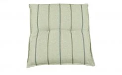 GO-DE Auflage Lines | Hellgrün / Dunkelgrau Hockerauflage