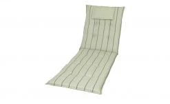 GO-DE Auflage Lines | Hellgrün / Dunkelgrau Liegenauflage