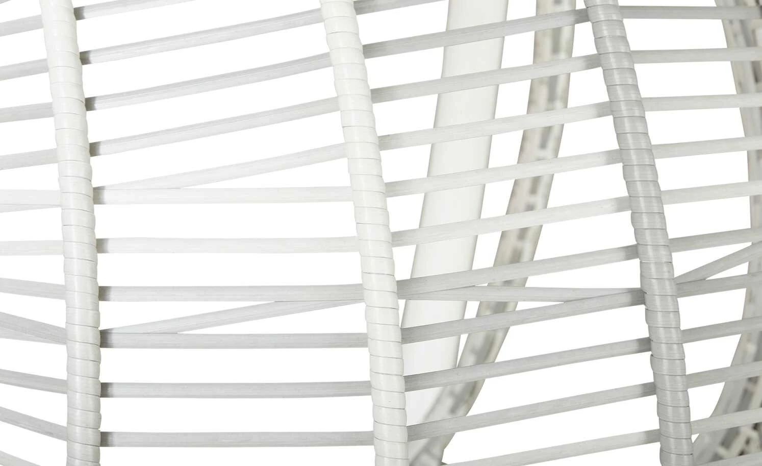 Hängesessel Tahiti II Hellgrau | Hellgrau / Weiß 14 Hängesessel Tahiti II Hellgrau | Hellgrau / Weiß – Bild 12