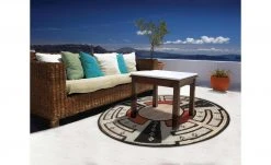 Gino Falcone Teppich | 100|cm 100|cm Ø 100 cm