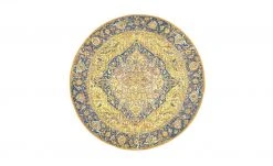 Tom Tailor Teppich | Gold 0,5|cm 100|cm 100|cm Ø 100 cm