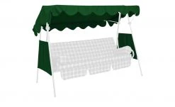 Angerer Dach & Seiten für Hollywoodschaukel Ersatz | Grün